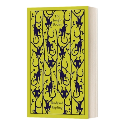 企鹅布纹经典系列 丛林之书 The Jungle Books 英文原版Rudyard Kipling英国诺贝尔文学奖得主 吉卜林Penguin Clothbound Classics