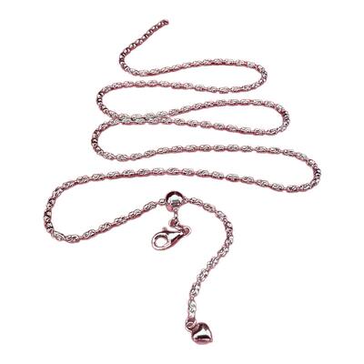 S925纯银锁骨链加长毛衣链男女款