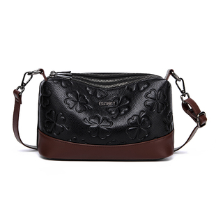 妈妈款斜挎包包女士2025新款真皮中老年女包送母亲三八妇女节礼物