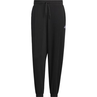 Adidas/阿迪达斯官方正品新款男女加绒加厚束脚运动休闲裤JM9117