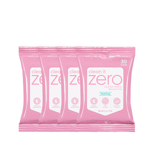 BANILA CO芭妮兰zero眼唇卸妆湿巾卸妆棉片卸妆液眼部专用官方