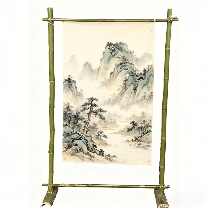 户外竹架订婚中式竹架装饰展示架