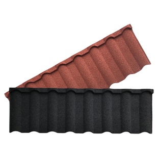 彩石金属瓦镀锌加厚屋面瓦房顶轻质别墅瓦沥青瓦树脂瓦防水隔热