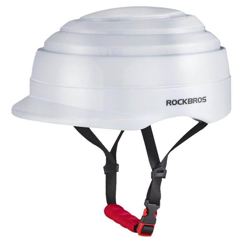 洛克兄弟便携折叠骑行头盔自行车城市通勤男女公路车山地车安全帽