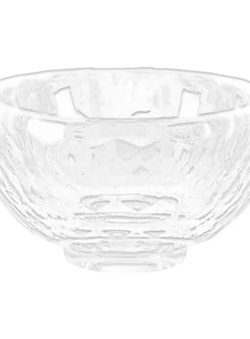 供水杯供碗透明玻璃碗水晶玻璃