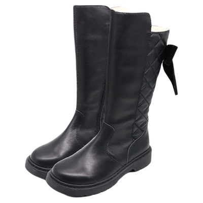 littlewinkaa蝴蝶结高筒靴