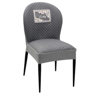 弧形椅子套罩餐椅套罩全包轻奢高级感异形凳子座套靠背保护套家用