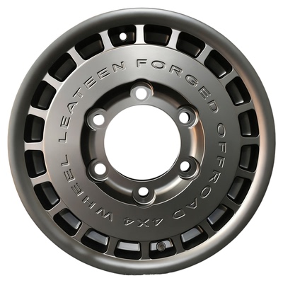 LEATEEN雷霆镁锻X728锻造定制越野防脱轮毂依维柯欧霸山海2045 46