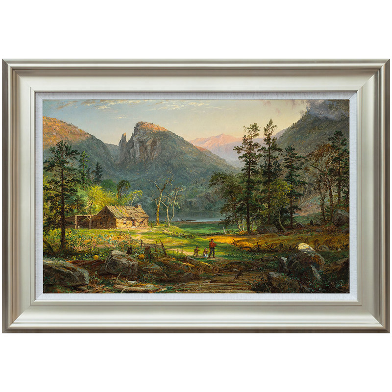 风色古典风景油画美式客厅装饰画