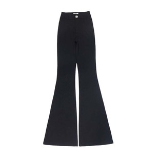 【AOAOMISSSHOP】微喇叭 西装面料 超垂感品质长裤2026新款