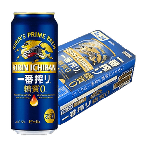 麒麟一番榨清爽啤酒500ml*24罐