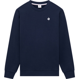 乐卡克法国公鸡2026年春季男女同款圆领卫衣红色新年舒适百搭