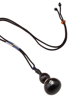 镶银空心葫芦可打开毛衣链道家北斗七星紫薇讳项链木质高档车挂件