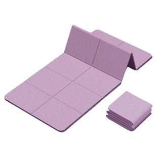 折叠瑜伽垫健身垫家用男士运动专业防滑减震静音加厚可睡觉瑜伽垫