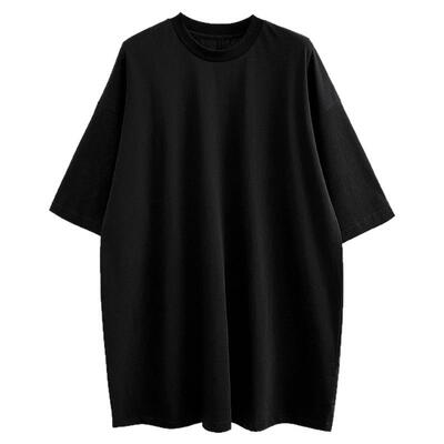 Oversize欧美时装长T短袖T恤裙