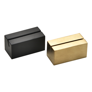 酒店价格台号架菜牌标签底座不锈钢实心餐牌自助餐菜名卡片号码夹