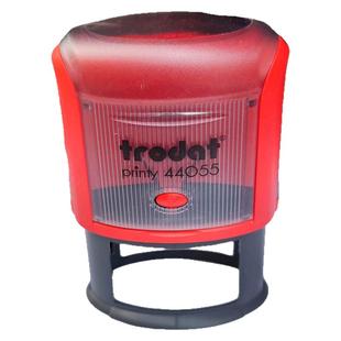 定制回墨印章自动按压式章刻章万玺绿壳42翻转回转椭圆回弹圆形章