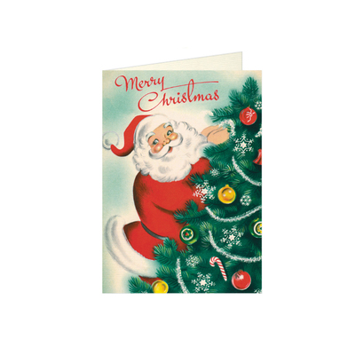 cavallini贺卡圣诞主题信封贺卡