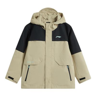 李宁正品男大童羽绒内胆冲锋衣