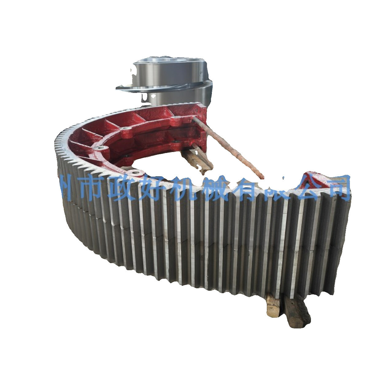 烘干机齿圈 大齿圈加工厂家 45钢大齿轮 现货供应u.