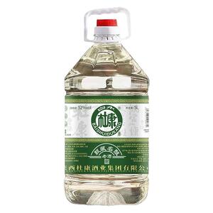 白水杜康纯粮白酒5L桶装甄藏名酿老酒52度白酒浓香型泡酒自饮泡酒
