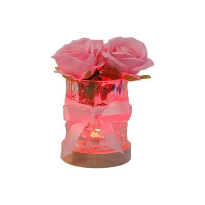 玫瑰永生花小夜灯生日礼物