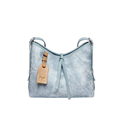 15mins托特包牛仔包包大容量单肩