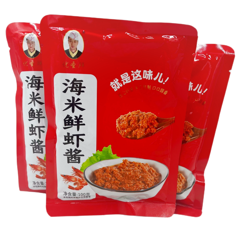 大连特产海米虾酱100g即食酱料