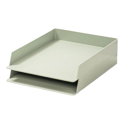 得力deli简约莫兰迪文件收纳盘