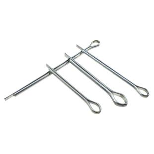 开口销碳钢发夹销子铁开口销GB91插销镀锌销子φ1φ1.2φ1.5-M12