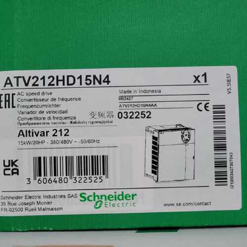 议价施耐德变频器ATV212HD11N4 ATV212HD15N4 ATV212HD18N4