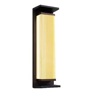 户外简约防水壁灯室外太阳能花园别墅大门庭院灯外墙过道感应柱灯