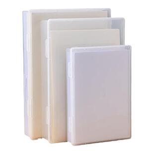 a4收纳盒8K素描纸奖状美术作品儿童绘画奖状透明资料证件A3文件盒