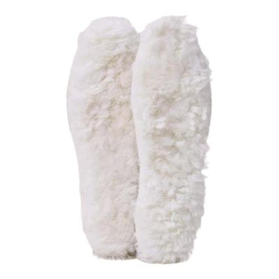 真纯羊毛鞋垫皮毛一体保暖鞋垫