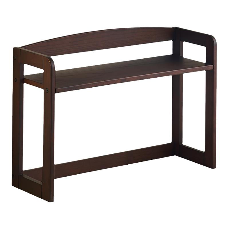 书架桌面置物架简约大气卧室办公室实木小型架子书桌收纳整理书柜