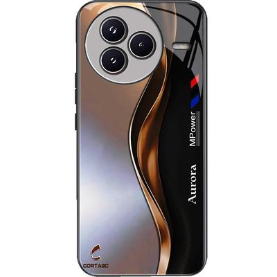 适用于vivoy300i手机壳电镀金玻璃简约新款个性小众创意保护套镜面y300i时尚潮牌硅胶手机套高颜值5G外壳商务