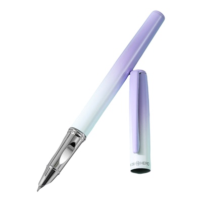 【正姿练字】英雄牌钢笔9399专用女生男生学生书写练字矫正姿笔握小仙女铱金笔高档精致墨水暗尖特细定制刻字