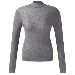 歌莉娅半高领毛衣秋冬女装新款修身内搭毛针织上衣1CCR5J150