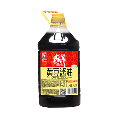 巧媳妇黄豆酱油4.45L大桶装