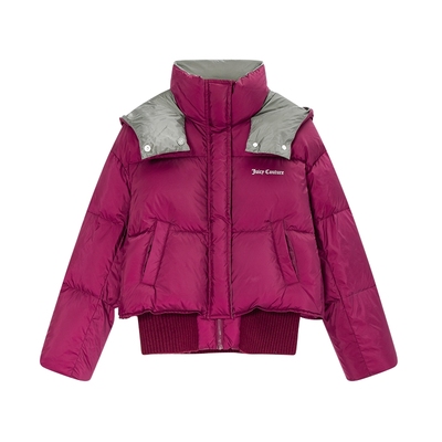 JuicyCouture橘滋连帽羽绒服
