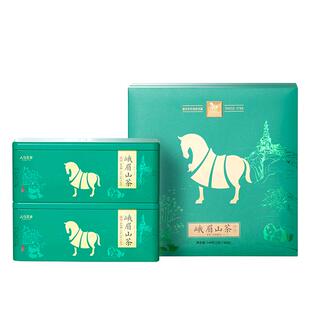 【2026年新茶】八马茶业特级明前峨眉山茶绿茶礼盒正品官方旗舰店