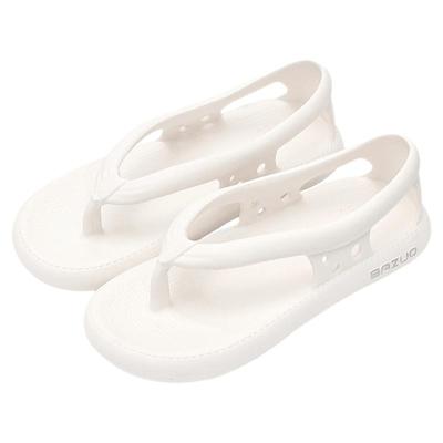 创意潮人带后跟人字拖女