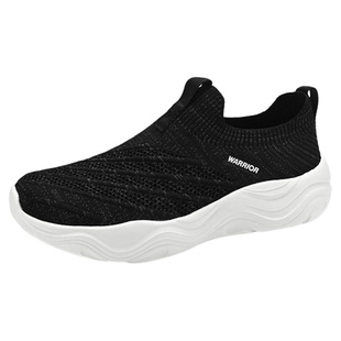 回力男鞋无鞋带网面飞织大码情侣休闲运动网鞋透气跑步潮鞋男