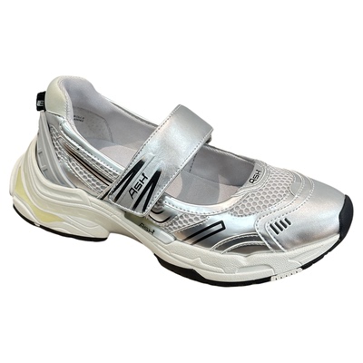 ASH厚底魔术贴浅口运动老爹鞋