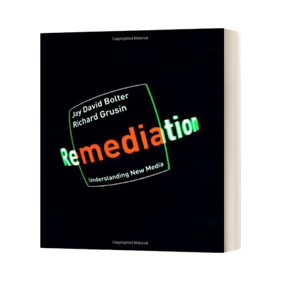 英文原版 Remediation Understanding New Media 补救 了解新媒体 英文版 进口英语原版书籍