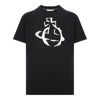 Vivienne Westwood/西太后 男女同款土星宽松短袖T恤银泰 300217