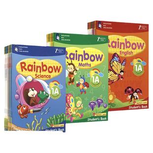 SAP Rainbow Maths English Science K1K2 彩虹幼儿园学前班24册点读版 新加坡教材教辅 数学英语科学 儿童练习册 英文原版图书