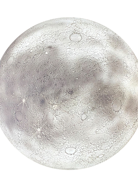网红户外3d月球浮雕星球灯模型发光月亮落地造景雕塑大型装饰摆件