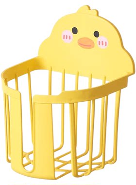 家用卫生间厕所纸巾收纳架免打孔