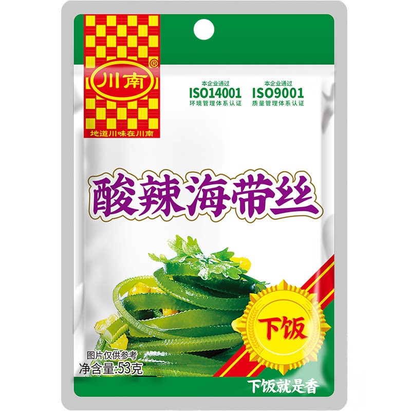 官方正品丨川南酸辣海带丝53g